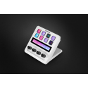 Elgato Stream Deck + - Keypad - with LCD touch panel, 4 dials - backlit - USB 2.0 - white