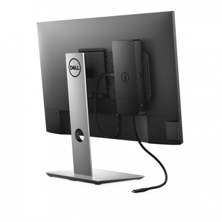 Dell Thunderbolt Dock WD19TBS - Docking station - USB-C  /  Thunderbolt 3 - HDMI, 2 x DP, Thunderbolt, USB-C - 1GbE - 180 Watt - with 3 years Advanced Exchange Service - Disti SNS - for Latitude 53XX, 54XX, 73XX, 74XX, 7520, 9420, 95XX; Precision 35XX; XPS 15 95XX, 17 97XX - 4