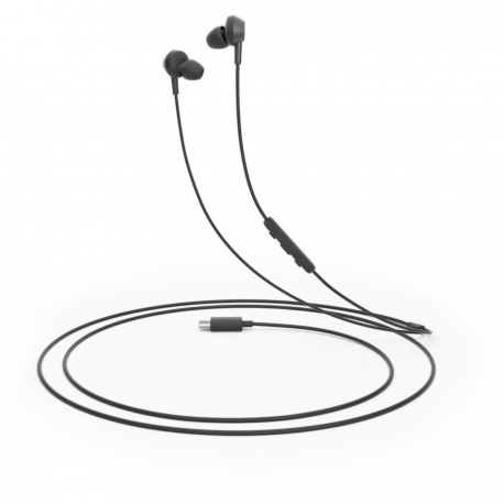 Philips TAE5008BK - Earphones with mic - in-ear - wired - USB-C - black - 1