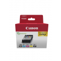 Canon PGI-580BK / CLI-581 BK / C / M / Y Multipack - 5-pack - black, yellow, cyan, magenta, pigmented black - original - hanging box - ink tank - for PIXMA TS6251, TS6350, TS6351, TS705, TS8252, TS8350, TS8351, TS8352, TS9550, TS9551