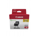 Canon PGI-550PGBK XL Twin pack - 2-pack - 15 ml - High Yield - black - original - hanging box - ink tank - for PIXMA iP8750, iX6850, MG5550, MG5650, MG6450, MG6650, MG7150, MG7550, MX725; PIXUS MG7550