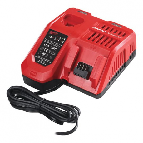 Milwaukee M12-18 FC - Battery charger - 155 Watt (M12, M18) - for Milwaukee M12, M12 BDD-202C - 0