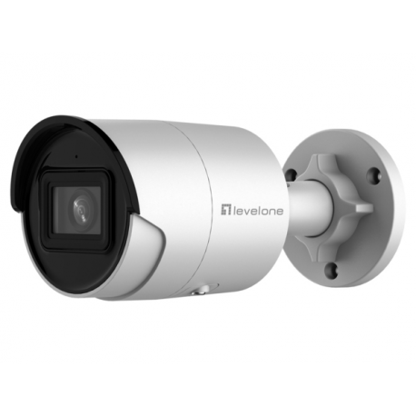 LevelOne GEMINI series FCS-5202 - Network surveillance camera - outdoor, indoor - weatherproof - colour (Day&Night) - 4 MP - 2688 x 1520 - fixed focal - LAN 10 / 100 - MJPEG, H.264, H.265 - DC 12 V  /  PoE Class 3 - 0