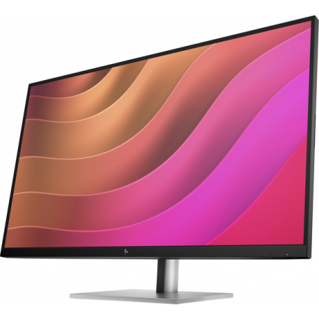 HP E32K G5 - E-Series - LED monitor - 31.5" - 3840 x 2160 4K UHD (2160p) @ 60 Hz - IPS - 350 cd / m² - 1000:1 - 5 ms - HDMI, DisplayPort, USB-C - speakers - black head, black and silver (stand) - 7