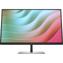 HP E27k G5 - E-Series - LED monitor - 27" (27" viewable) - 3840 x 2160 4K UHD (2160p) @ 60 Hz - IPS - 350 cd / m² - 1000:1 - 5 ms - HDMI, DisplayPort, USB-C - speakers - black head, black and silver (stand)