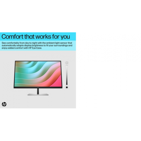 HP E27k G5 - E-Series - LED monitor - 27" (27" viewable) - 3840 x 2160 4K UHD (2160p) @ 60 Hz - IPS - 350 cd / m² - 1000:1 - 5 ms - HDMI, DisplayPort, USB-C - speakers - black head, black and silver (stand) - 13