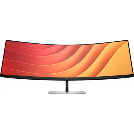 HP E45c G5 - E-Series - LED monitor - curved - 44.5" - 5120 x 1440 Dual Quad HD @ 165 Hz - VA - 400 cd / m² - 3000:1 - 3 ms - HDMI, DisplayPort, USB-C - speakers - black head, black and silver (stand) - 0