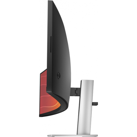 HP E45c G5 - E-Series - LED monitor - curved - 44.5" - 5120 x 1440 Dual Quad HD @ 165 Hz - VA - 400 cd / m² - 3000:1 - 3 ms - HDMI, DisplayPort, USB-C - speakers - black head, black and silver (stand) - 23