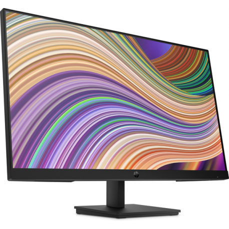 HP P27 G5 - P-Series - LED monitor - 27" - 1920 x 1080 Full HD (1080p) @ 75 Hz - IPS - 250 cd / m² - 1000:1 - 5 ms - HDMI, VGA, DisplayPort - black stand, black head - 3