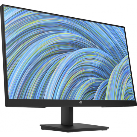 HP P24v G5 - P-Series - LED monitor - 23.8" - 1920 x 1080 Full HD (1080p) @ 75 Hz - VA - 250 cd / m² - 3000:1 - 5 ms - HDMI, VGA - black stand, black head - 9