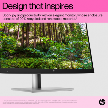 HP E24t G5 - E-Series - LED monitor - 23.8" - touchscreen - 1920 x 1080 Full HD (1080p) @ 75 Hz - IPS - 300 cd / m² - 1000:1 - 5 ms - HDMI, DisplayPort, USB-C - black, black and silver (stand) - 19