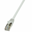LogiLink - Patch cable - RJ-45 (M) to RJ-45 (M) - 3 m - SF / UTP - CAT 5e - grey