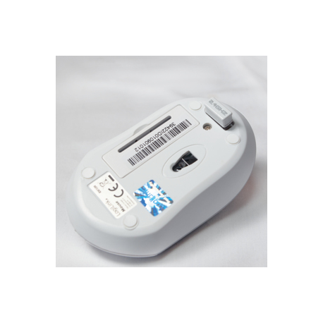 LogiLink Combo Set with Autolink - Keyboard and mouse set - wireless - 2.4 GHz - German - white - 2