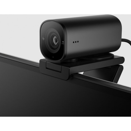 HP 965 Streaming - Webcam - colour - 8 MP - 3840 x 2160 - audio - USB 3.0 - 5