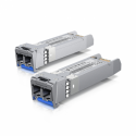 Ubiquiti UACC-OM-SM-10G-D-20 - SFP+ transceiver module - 10 GigE - LC single-mode - up to 10 km - 1310 nm (pack of 20)