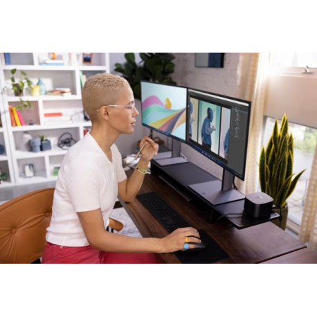 HP Thunderbolt Dock G4 - Docking station - USB-C  /  Thunderbolt 4 - HDMI, 2 x DP, Thunderbolt, USB-C - GigE, 2.5 GigE - 280 Watt - with combo cable - United Kingdom - 3