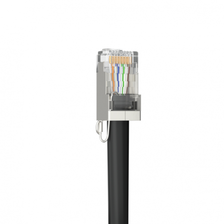 Ubiquiti UISP - Network connector - RJ-45 (M) - shielded - surge protector (pack of 100) - 4