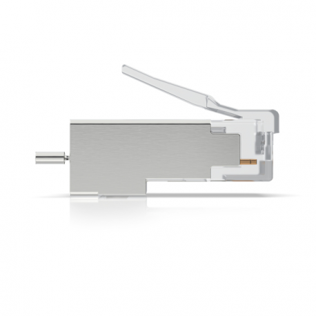 Ubiquiti UISP - Network connector - RJ-45 (M) - shielded - surge protector (pack of 100) - 5