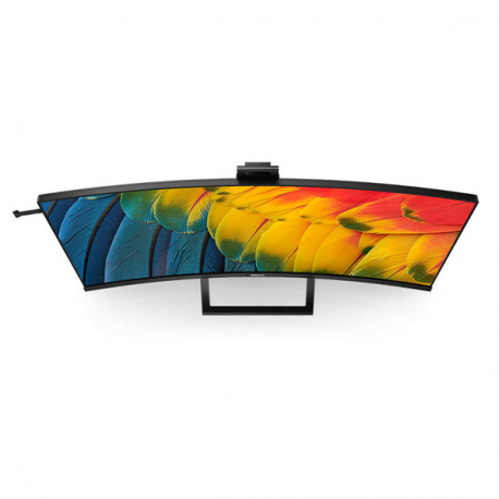 Philips - 6000 Series - LED monitor - USB - 39.7" - 5120 x 2160 WUHD @ 75 Hz - IPS - 300 cd / m² - 1000:1 - HDR10 - 4 ms - Thunderbolt 4, 2xHDMI, DisplayPort - speakers - textured black - 5