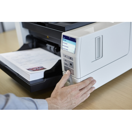 Kodak i4250 - Document scanner - CCD - 305 x 9100 mm - 600 dpi x 600 dpi - up to 110 ppm (mono)  /  up to 110 ppm (colour) - ADF (500 sheets) - up to 65000 scans per day - USB 3.1 - 6