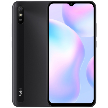 Xiaomi Redmi 9A - 4G smartphone - dual-SIM - RAM 2 GB / Internal Memory 32 GB - microSD slot - 6.53" - 1600 x 720 pixels - rear camera 13 MP - front camera 5 MP - granite grey - 0