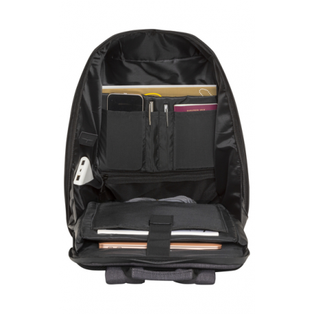 dbramante1928 Helsingborg - Notebook carrying case - up to 16" - charcoal - 1