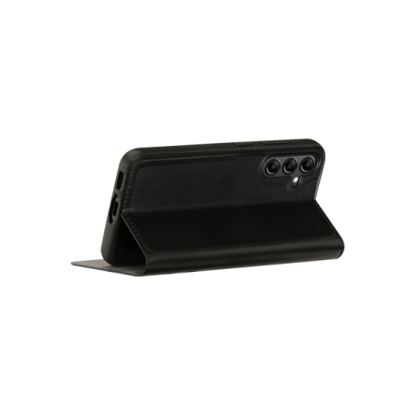dbramante1928 Oslo - Flip cover for mobile phone - plastic, vegan leather - black - for Samsung Galaxy A14 - 4