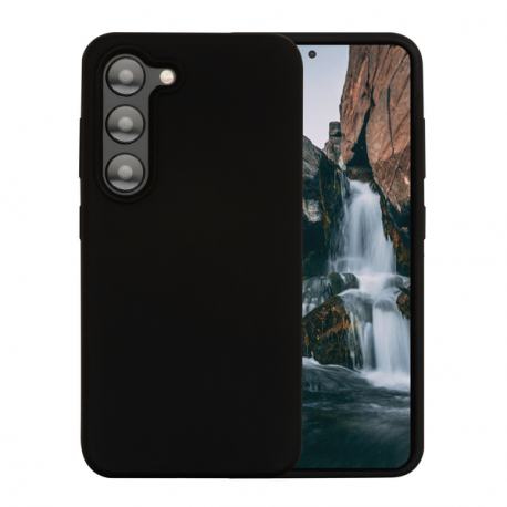 dbramante1928 Costa Rica - Back cover for mobile phone - 100% recycled plastic, silicone - night black - for Samsung Galaxy S23 - 0