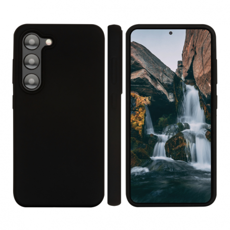 dbramante1928 Costa Rica - Back cover for mobile phone - 100% recycled plastic, silicone - night black - for Samsung Galaxy S23 - 2