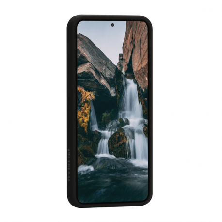 dbramante1928 Costa Rica - Back cover for mobile phone - 100% recycled plastic, silicone - night black - for Samsung Galaxy S23 - 5