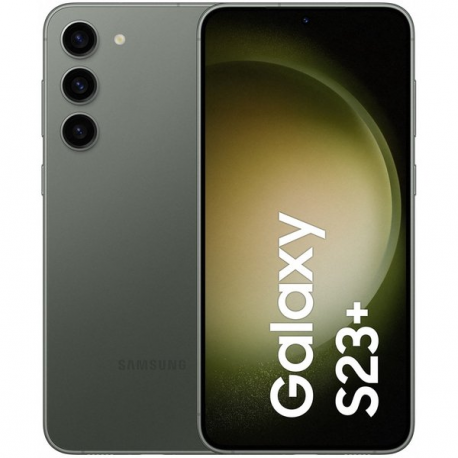 Samsung Galaxy S23+ - 5G smartphone - dual-SIM - RAM 8 GB / Internal Memory 256 GB - OLED display - 6.6" - 2340 x 1080 pixels (120 Hz) - 3x rear cameras 50 MP, 12 MP, 10 MP - front camera 12 MP - green - 0