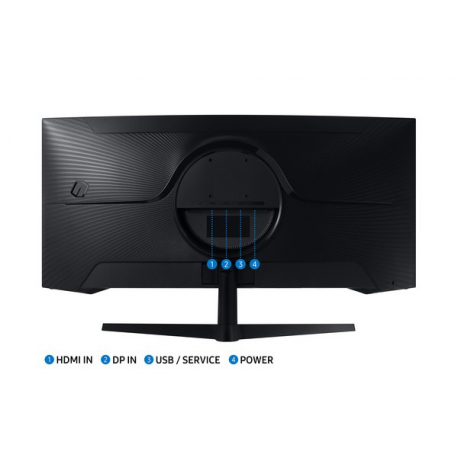 SAMSUNG Odyssey G5 G55T 34inch UWQHD VA 165Hz 250cd/m2 2500:1 DisplayPort