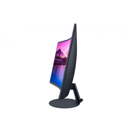 Samsung S27C390EAU - S39C Series - LED monitor - curved - 27" - 1920 x 1080 Full HD (1080p) @ 75 Hz - VA - 250 cd / m² - 3000:1 - 4 ms - 2xHDMI, DisplayPort - speakers - black, dark blue / grey - 3