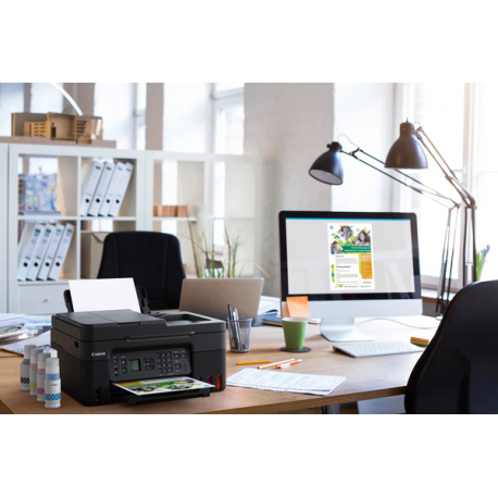 CANON PIXMA G4570 color inkjet MFP Wi-Fi Print Copy Scan Fax Cloud 11ipm mono 6ipm colour
