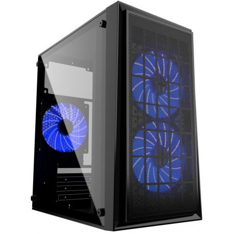 GEMBIRD CCC-FORNAX-950B Gaming design PC case 3 x 12 cm fans blue