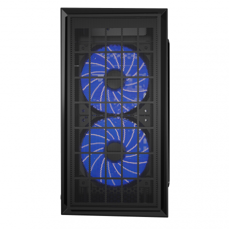 GEMBIRD CCC-FORNAX-950B Gaming design PC case 3 x 12 cm fans blue