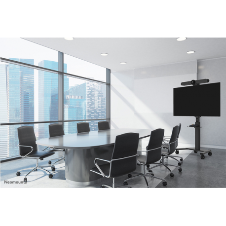 Neomounts by Newstar Select - Cart - for flat panel - black - screen size: 37"-75" - 9