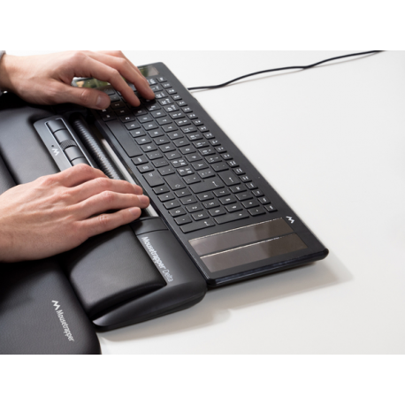 Mousetrapper Delta - Mousetrapper control bar - regular - ergonomic - 6 buttons - wired - USB - black - 1