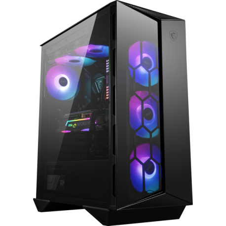 MSI MPG GUNGNIR 110R - Tower - ATX - windowed side panel (tempered glass) - no power supply (ATX) - USB/Audio - 10