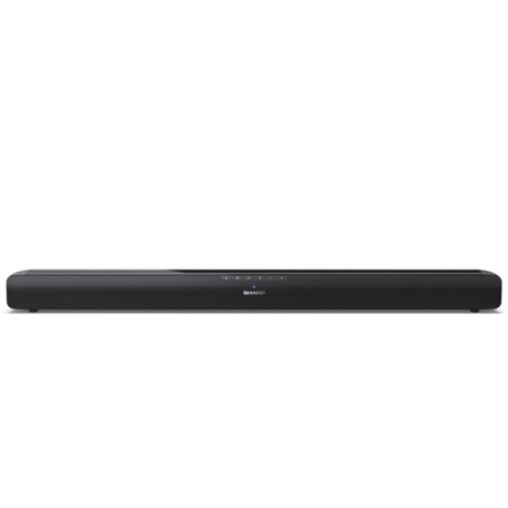 Sharp HT-SB100 - Sound bar - wireless - Bluetooth - glossy black (grille colour - black glossy finish) - 1
