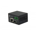LevelOne IEC-4000 - Media converter - 100Mb LAN - 10Base-T, 100Base-TX, 100Base-X - RJ-45  /  SFP (mini-GBIC)