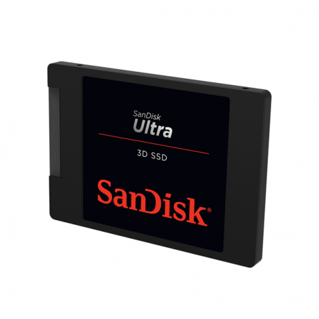 SanDisk Ultra 3D - SSD - 500 GB - internal - 2.5" - SATA 6Gb / s - 0