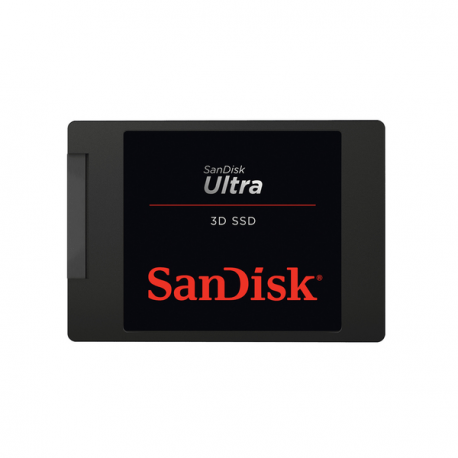 SanDisk Ultra 3D - SSD - 500 GB - internal - 2.5" - SATA 6Gb / s - 2