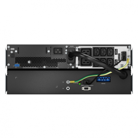 APC Smart-UPS On-Line SRTL2200RM4UXLI - UPS (rack-mountable) (high density) - AC 220 / 230 V - 1980 Watt - 2200 VA - Lithium Ion - output connectors: 8 - 4U - 1.83 m cord - black with silver front bezel - 3