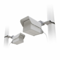 MikroTik Wireless Wire Cube Pro - Wireless router - GigE, 802.11ad (WiGig) - 802.11a / b / g / n / ac, 802.11ad (WiGig) - 5 GHz / 60 GHz - pole-mountable