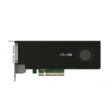 MikroTik CCR2004-1G-2XS-PCIE - Expansion module - PCIe - Gigabit Ethernet x 1 + 25 Gigabit SFP28 x 2 - 3