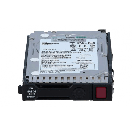 HPE Enterprise - Hard drive - 1.2 TB - 2.5" SFF - SAS 12Gb / s - 10000 rpm - with HP SmartDrive carrier - 3