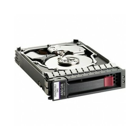 HPE Dual Port Enterprise - Hard drive - 450 GB - hot-swap - 3.5" LFF - SAS - 15000 rpm - 0