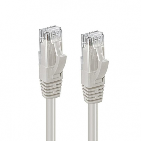 MicroConnect - Network cable - RJ-45 (M) to RJ-45 (M) - 50 m - UTP - CAT 6 - halogen-free - grey - 1