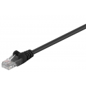 MicroConnect - Network cable - RJ-45 (M) to RJ-45 (M) - 10 m - UTP - CAT 5e - black